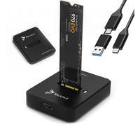 Adaptateur SSD M.2 NVMe SATA drive bay USB-C 3.2