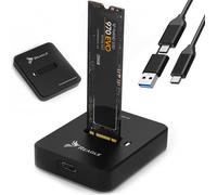 Adaptateur SSD M.2 NVMe SATA puits SATA pour lecteur USB-C 3.2