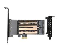 adaptateur SSD SaTa M.2 NGFF vers PCIE jusqu'a 6 Gbit/s NCQ MSI adaptateur double PCIE Plug and Play M.2 pris en charge pour chassis de bureau