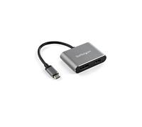 StarTech.com CDP2DPHD Adaptateur multiport USB-C vers DisplayPort ou HDMI - 4K 60 Hz - Convertisseur 2-en-1 USB Type-C à DP HDMI - adaptateur vidéo - DisplayPort / HDMI - 20.5 cm