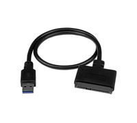 Adaptateur StarTech.com USB 3.1 (10Gbps) vers SATA III pour SSD/HDD 2.5", UASP, ASM1351, Connecteurs USB-A/SATA, Longueur 0.5m