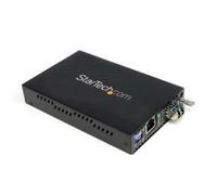 StarTech.com Convertisseur Ethernet sur fibre optique multimode ST - 10 / 100 Mb/s - 2km - Convertisseur de média à fibre optique - 100Mb LAN - 10Base-T, 100Base-FX, 100Base-TX - RJ-45 / ST...