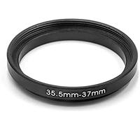 Adaptateur Step Up 35,5 - 37 mm, 35,5 mm, 37 mm, 35,5 mm, 35,5 mm, 35,5 mm, 37 mm, objectif objectif compatible avec Nikon Canon Fujifilm Lica, Sony, Olympus, Panasonic, Sigma, Sigma, Tamron.