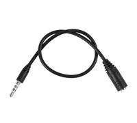 Adaptateur stéréo avec 3 anneaux Jack, 2.5mm femelle à 3.5mm mâle activé/désactivé