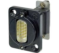 Adaptateur SUB-D SUB-D mâle 15 pôles - SUB-D femelle 15 pôles Neutrik NADB15MF-B 1 pc(s)