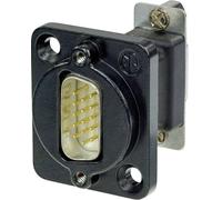 Adaptateur SUB-D SUB-D mâle 15 pôles - SUB-D femelle 15 pôles Neutrik NADB15MF-B 1 pc(s)