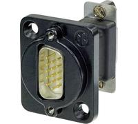 Adaptateur SUB-D SUB-D mâle 15 pôles - SUB-D femelle 15 pôles Neutrik NADB15MF-B 1 pc(s)