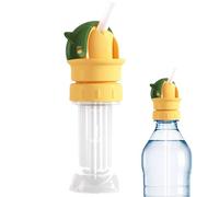 Adaptateur supérieur de bouteille d'eau - Adaptateur de bec supérieur de bouteille en silicone pour remplacement de dessus de bouteille Baobao Bec de remplacement d'eau de source Bouchon d'aspiration