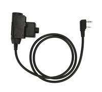 Adaptateur tactique antidérapant, casque antibruit pour un son clair dans les environnements difficiles, câble renforcé étanche pour une