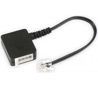 Adaptateur TAE, fiche modulaire 6P4C sur prise TAE/F femelle