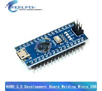 Adaptateur terminal de contrôleur NANO V3.0 3.0,6 000 cartes,bouclier IO,plaque d'extension simple pour câble Ardu37AVR ATMEIncome 328P - Type Welding Micro