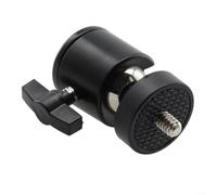 Adaptateur Tête Rotule 1/4 et 3/8 Pouces pour Caméra(1/4) | Double filetage 1/4 et 3/8 pouces, compatibilité universelle DSLR, , trépied, ajustement fluide