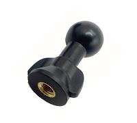 Adaptateur tête sphérique de 17 mm vers écrou 6,35 mm pour support de smartphone et trépieds, fixation facile à transporter