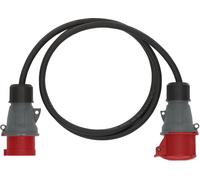 Adaptateur tétrapolaire / tripolaire, 2 m de câble H07RN-F 4G2,5 IP44 - BRENNENSTUHL - 1132931