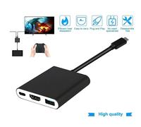 adaptateur Thunderbolt 3 USB Type C Hub vers HDMI 4K, prise en charge de Samsung Dex mode USB C Dock avec PD pour MacBook/Pro/Air 2020