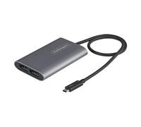 StarTech Adaptateur Thunderbolt 3 TB32DP14 – 2× DisplayPort 1.4, 2×4K 60 Hz ou 1×8K/5K