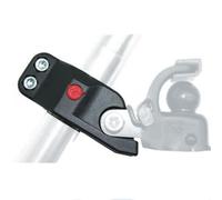 Adaptateur HEBIE pour remorque sur tige de selle - Vélo sur route - Noir