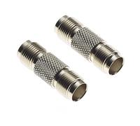 Adaptateur TNC Femelle vers TNC Femelle - Coupleur de câble d'antenne coaxial 50 Ohm à Faible Perte pour amplificateur de Signal, Barillet d'adaptateur coaxial - Lot de 2