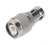 Adaptateur TNC mâle vers BNC femelle RF adapté pour les lignes d'alimentation d'antenne et les tâches d'interconnexion de composants RF