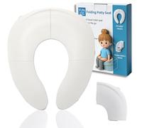 Adaptateur Toilette Enfant Pliable et Portable - Réducteur Toilette Enfant Compact Pour Bébé, WC Avec Ventouse et Sac de Rangement, Idéal Pour La Maison ou Les Voyages