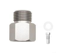 Adaptateur TR21-4 pour vers W21.8-14 en pour aluminium pour SodaStream | Filetage pour précis, conversion TR21-4 pour vers W21.8-14, étanchéité totale, compatible cylindres standards, usage