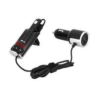 Adaptateur transmetteur FM Radio Bluetooth pour Voiture Lecteur Mp3 Mains Libres Double Chargeur USB