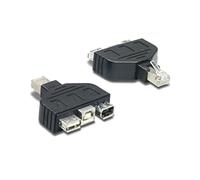 Adaptateur Trendnet TC-NTUF USB & FireWire pour TC-NT2, Connecteur Mâle vers Femelle, Couleur Noir