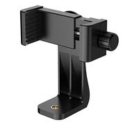 Adaptateur trépied pour smartphone - Support de téléphone - Rotation verticale horizontale à 360 degrés - Pour téléphones - Monopode à selfie - Pince réglable