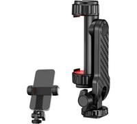 Adaptateur Trepied Smartphone, Support Telephone Pour Trepied Avec 2 Sabots Froids Et Une Vis 1/4"", Support Pivotant À 360°, Pour Téléphone D'Appareil Photo Portable