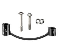Adaptateur trickstuff pm pm 20mm aluminium noir