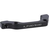 Adaptateur TRP pour disque de frein fourche VR Ø180mm/HR Ø160mm A3, noir