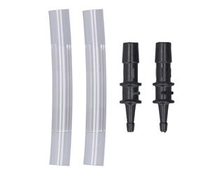 Adaptateur Tube Manomètre 3/16 à 5/16 Pouces, Connecteur de Conversion, ABS Résistant à la Pression - Installation Facile, Résistant à l’Érosion, Pour Instruments de Mesure F