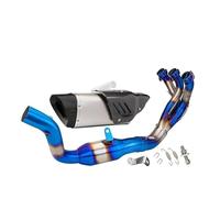 Adaptateur tuyau d'échappement Pour MT-09 Pour FZ09 2021-2024 Système D'échappement Tuyau De Liaison 51 Mm Embouts De Silencieux Tuyaux D'échappement