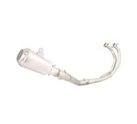 Adaptateur tuyau d'échappement Pour YZF R3 Pour R25 Pour MT-03 Système D'échappement Complet Collecteur De Silencieux Tuyau D'échappement Sans Lacet Tuyaux D'échappement(Style2)