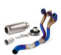 Adaptateur tuyau d'échappement Slip Pour MT-09 Pour FZ09 2014-20 Système Complet D'échappement Tuyau D'échappement Silencieux De Queue Systèmes D'échappement Tuyaux D'échappement