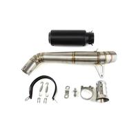 Adaptateur tuyau d'échappement Système D'échappement À Enfiler Pour CBR1000RR 2008-2016, Embouts De Silencieux À Liaison Intermédiaire