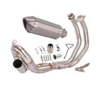Adaptateur tuyau d'échappement Systèmes D'échappement Pour YZF R7 Système Complet Tuyau D'échappement Embouts De Silencieux 2021-2024 Tuyaux D'échappement