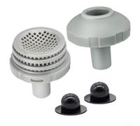 Adaptateur Tuyau Piscine 32mm Plastique Résistant | Compatibilité pour intex,pour Easy Set,série Metal Frame,raccord 32mm,5 incluses