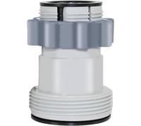 Adaptateur Tuyau Piscine 38mm et 32mm Raccord de Tuyau de Piscine pour Intex 10722 Bestway Coleman (Lot de 1)