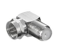 Adaptateur TV Sat Good Connections Prise mâle F vers Prise Femelle 90° gewinkelt Standard