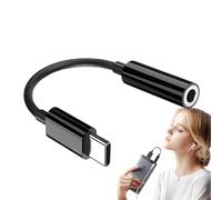 Adaptateur Type-C 3,5 mm - Convertisseur Jack Audio Femelle mâle pour écouteurs, Smartphones et tablettes | Dongle Audio auxiliaire numérique Compatible avec, Ordinateurs Portables et