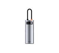 Adaptateur Type-C vers HDMI4K@60Hz*1+USB3.0*3+PD*1+SD/TF*1 Gris