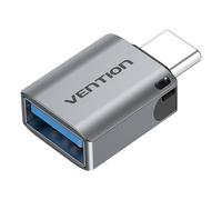 Adaptateur Type-C vers USB 3.0, lecteur U-disk, fonction OTG, 5Gbps - Vention (CDQH0) - Gris