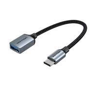Adaptateur Type-C vers USB 3.0 - VENTION - CCXHB - OTG - Gaming - Coton tressé