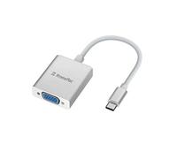 Adaptateur TYPE-C vers VGA F - Plug & Play - Structure aluminium - Gris sidéral