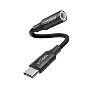 Adaptateur Ugreen AV161 Usb C vers Jack 3,5mm 10cm Noir