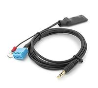 Adaptateur Universe Voiture Auto Radio Interface Aux Adaptateur 12 broches Quadlock vers jack mâle 3,5 mm pour Audi VW Skoda Seat