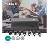 Adaptateur universel | 36 W | 5 - 24 V DC | 1,80 m | 2,4 A - 3,0 A | 7 prise(s) | Svart