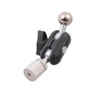 Adaptateur universel à rotule rotatif à 360 degrés convertit un filetage de 6,35 mm en support de 17,4 mm pour trépied d'appareil photo et support de téléphone compatible avec adaptateur de support de