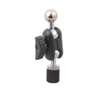 Adaptateur universel à rotule rotatif à 360 degrés convertit un filetage de 6,35 mm en support de 17,4 mm pour trépied d'appareil photo et support de téléphone compatible avec adaptateur vidéo